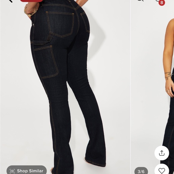 Fashionnova jeans - Picture 2 of 3
